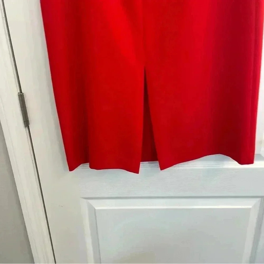 Red Lined Skirt by Preston & York - Picture 8 of 9